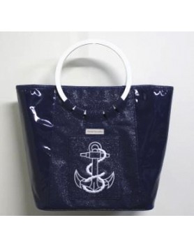Виниловая пляжная сумка с вышивкой Mariah Parisotto 1070
